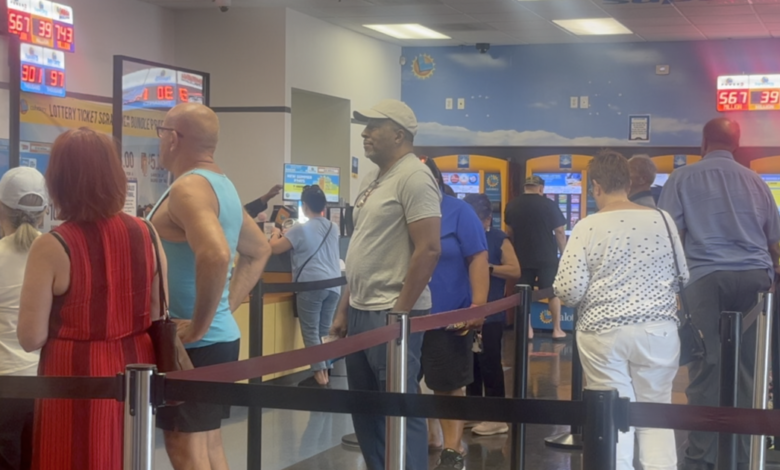 Primm Lotto Store reopens as Powerball jackpot draws crowds back to Nevada