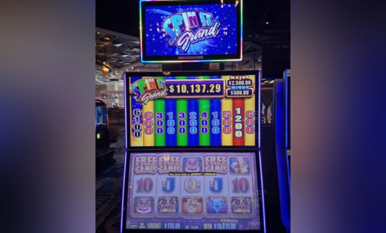 "Spin It Grand" slot machine at MGM Springfield
