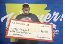 Batesville man scratches way to $50,000 lottery win
