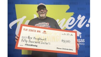 Batesville man scratches way to $50,000 lottery win