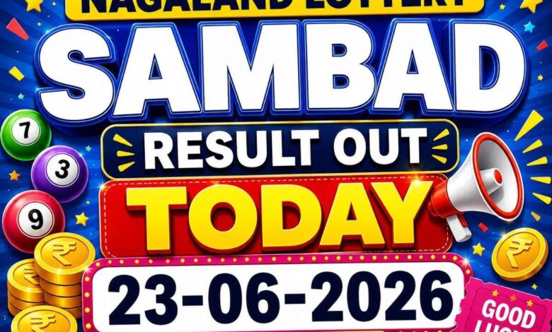 Nagaland Lottery Sambad result out today (23-06-2026); check Rs 1 crore prize winning number and full list here