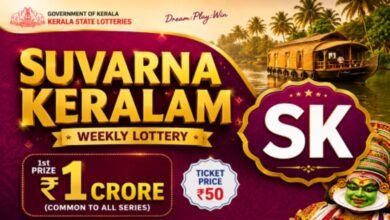 Kerala Lottery Result Today, 31/07/2026 LIVE: Suvarna Keralam SK-63 Friday Weekly Lucky Draw for Rs 1 Crore