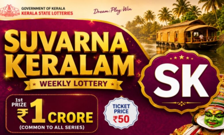 Kerala Lottery Result Today, 31/07/2026 LIVE: Suvarna Keralam SK-63 Friday Weekly Lucky Draw for Rs 1 Crore