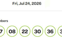 winning numbers, lotto max july 24