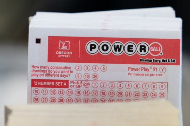 FILE - Powerball lottery tickets are sold at a convenience store, Dec. 22, 2025, in Portland, Ore. (AP Photo/Jenny Kane, File)