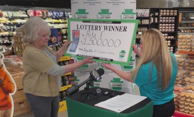 Pennsylvania great-grandmother wins $1.5 million on scratch-off