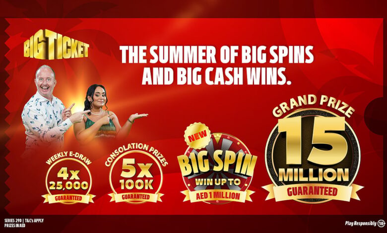 Summer of wins: Big Ticket offers Dh15m jackpot, luxury cars this August