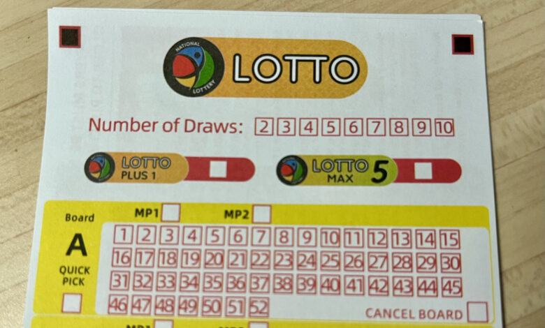 Lotto, Lotto Plus 1 and Lotto 5 Max Results lottery draw results for Saturday, 1 August 2026