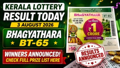 Kerala Bhagyathara BT-65 Lottery Result Today: Rs 1 Crore Winner, Full Winners List Here