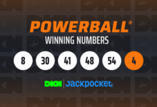 Powerball Winning Numbers from 8/3/26