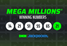 Mega Millions Winning Numbers from 8/4/26