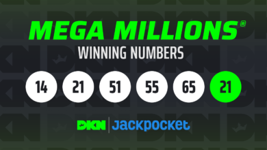 Mega Millions Winning Numbers from 8/4/26