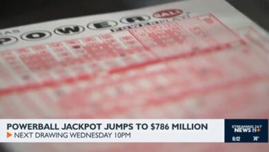 Powerball jackpot jumps to $786 Million