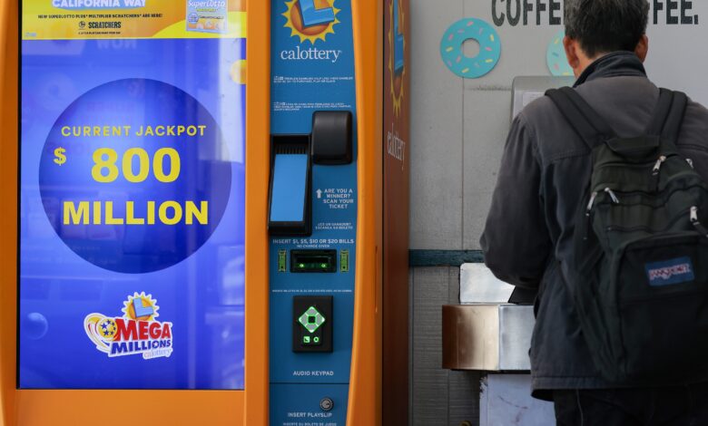 Mega Millions Jackpot Climbs To $800 Million