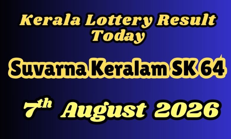 Kerala Lottery Result Today, 7th August: Suvarna Keralam SK 64 Rs. 1 Crore Winner Declared; Check Full List