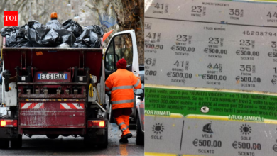 Italian woman accidentally throws away her $1.1 million winning lottery ticket, then waste workers find it after searching more than 6 tons of garbage