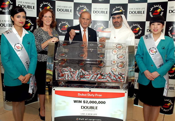 UK national captures US$2 million prize in Dubai Duty Free draw