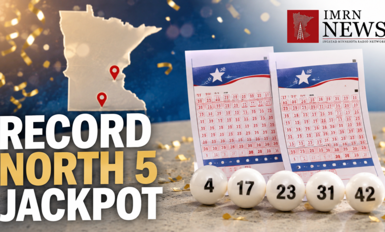 Two Winners Split Record North 5 Jackpot - Ingstad Media