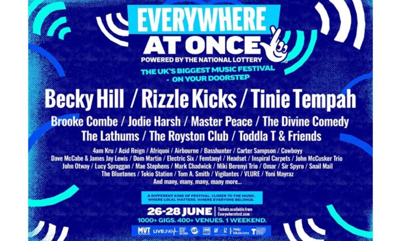 Music Venue Trust and The National Lottery announce first line-ups for Everywhere At Once — TPi