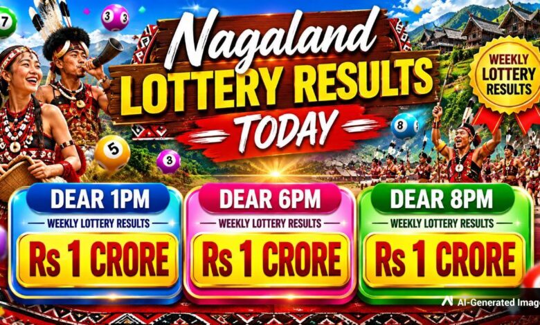 Nagaland Dear Lottery Result Today 13.8.2026 1 PM 6 PM 8 PM | Lottery Sambad LIVE; Check Winners List