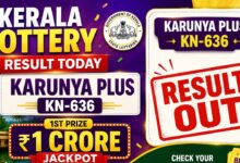 Kerala Lottery Result Today (13/08/2026) Live: Karunya Plus KN-636 Winning Numbers Out, Check Rs 1 Crore Winner