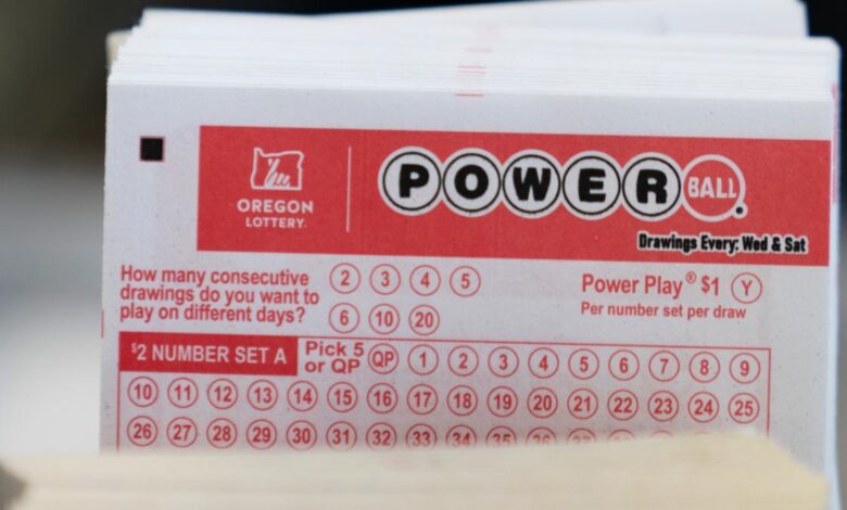 Powerball lottery tickets are sold at a convenience store, Dec. 22, 2025, in Portland, Ore. (AP Photo / Jenny Kane, File)