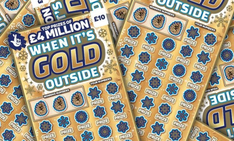 Allwyn doubles top scratchcard jackpot with new £4m game