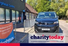 Orpheus Centre Welcomes New Electric Minibus Thanks to Donors and The National Lottery | Charity Today News