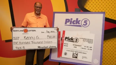 MD Lottery: 'Kenny G,' 2 other Salisbury players, win $100,000, more