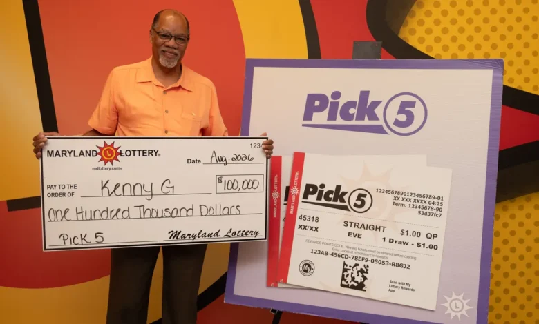 MD Lottery: 'Kenny G,' 2 other Salisbury players, win $100,000, more
