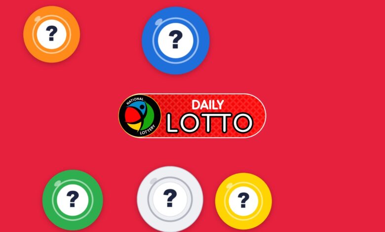Daily Lotto Results lottery draw results for Tuesday, 18 August 2026