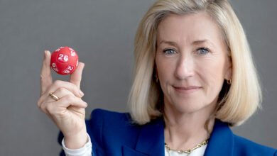 Lottery boss to away and raffle