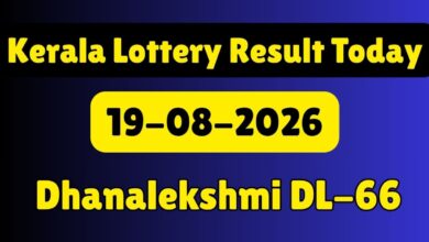 Kerala Lottery Result Today 19/08/2026 LIVE: Dhanalekshmi DL-66 Result DECLARED; Check 1Cr Prize Winner