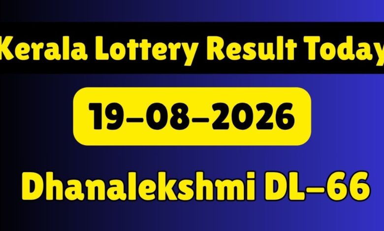 Kerala Lottery Result Today 19/08/2026 LIVE: Dhanalekshmi DL-66 Result DECLARED; Check 1Cr Prize Winner