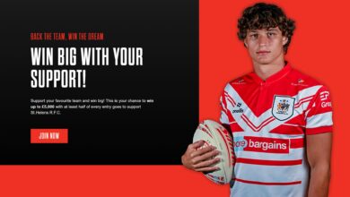 Your Latest Saints Lottery Results | St.Helens R.F.C.