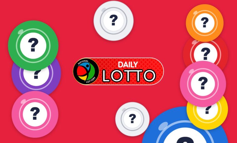 Daily Lotto Results lottery draw results for Saturday, 22 August 2026