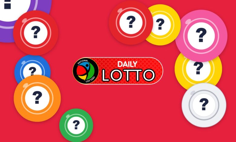 Daily Lotto Results lottery draw results for Sunday, 23 August 2026