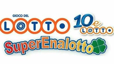 Lotto, SuperEnalotto, and 10eLotto Draws: Results for August 22, 2026