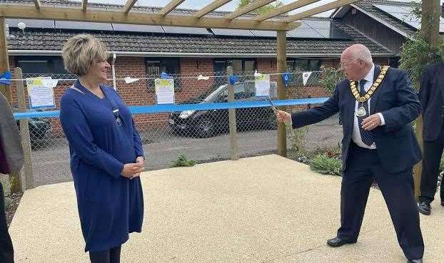 The opening of the gardens in 2022