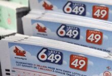 2 major Lotto 6-49 prizes were won in Canada in Wednesday's draw