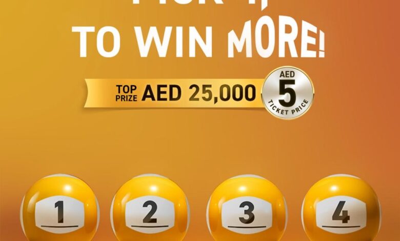 AED 341,000 Awarded in One Night with The UAE Lottery's Pick 4