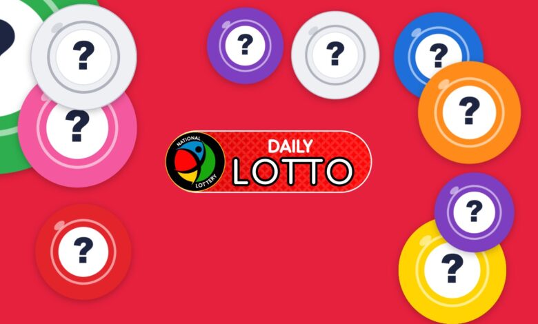 Daily Lotto Results lottery draw results for Saturday, 29 August 2026