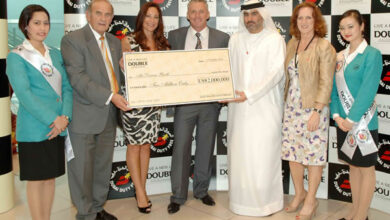 Double millionaire receives prize in Dubai Duty Free draw