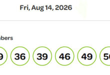 lotto max, august 14, winning numbers